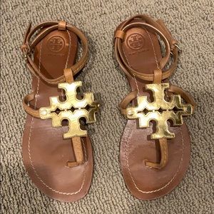 Tory Burch Chandler Flat Sandals Size 7